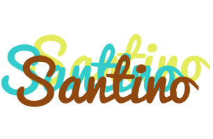 Santino cupcake logo