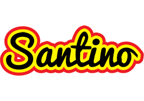 Santino flaming logo