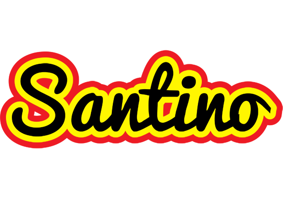 Santino flaming logo