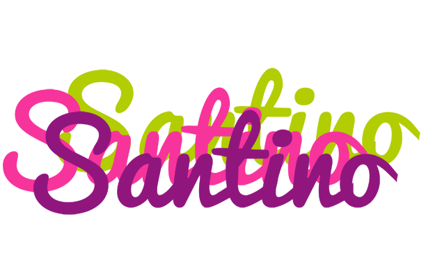 Santino flowers logo