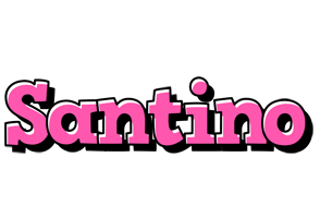 Santino girlish logo