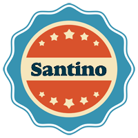 Santino labels logo