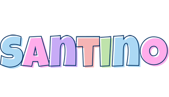 Santino pastel logo