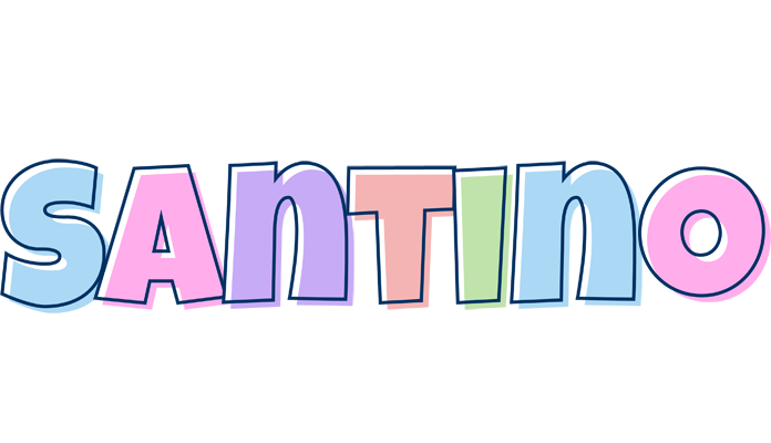 Santino pastel logo
