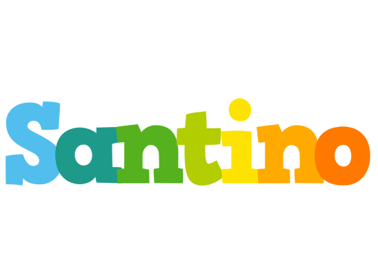 Santino rainbows logo
