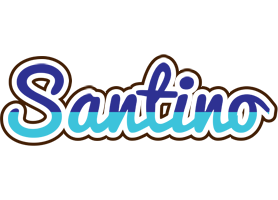 Santino raining logo