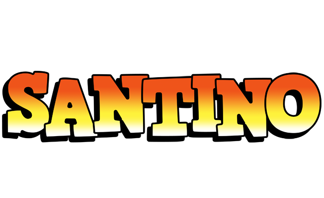 Santino sunset logo