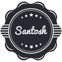 Santosh badge logo
