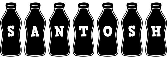 Santosh bottle logo