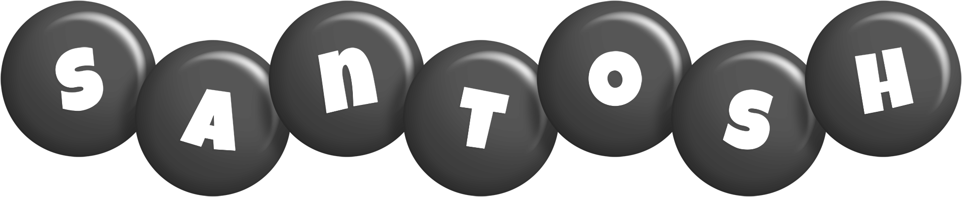 Santosh candy-black logo