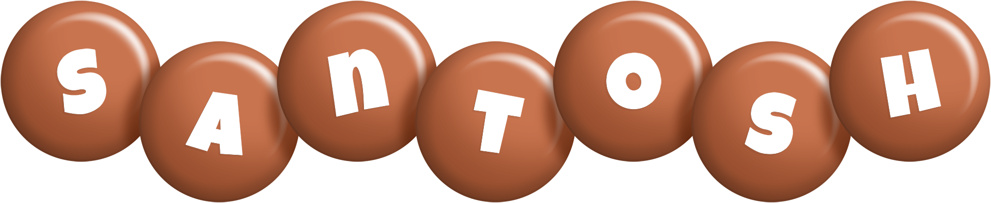 Santosh candy-brown logo