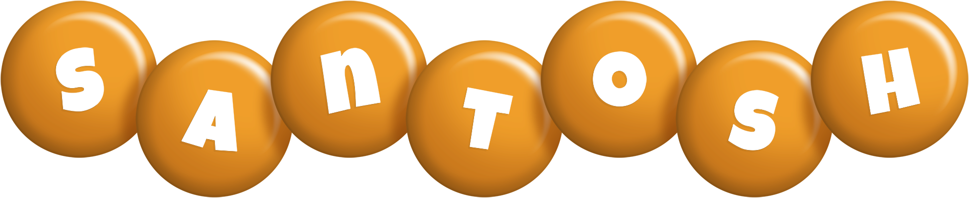 Santosh candy-orange logo