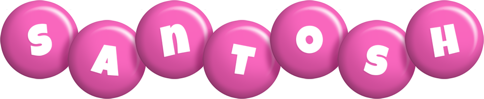 Santosh candy-pink logo