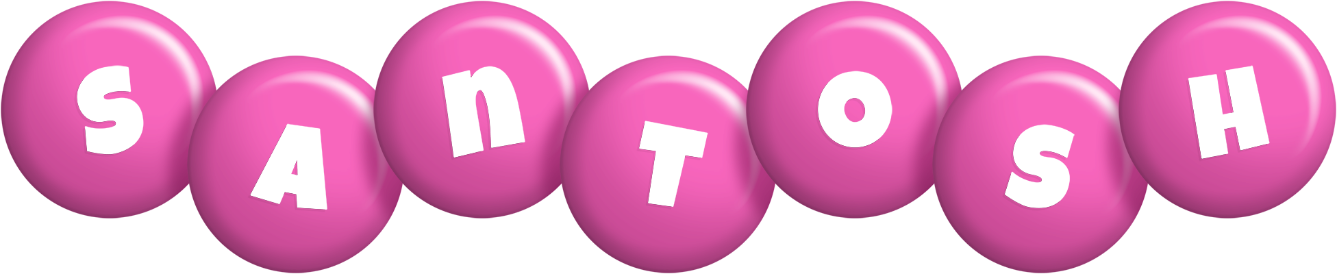 Santosh candy-pink logo
