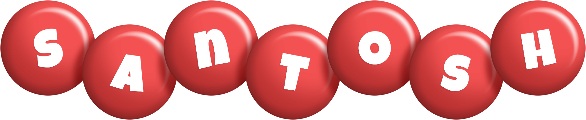 Santosh candy-red logo