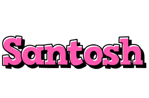 Santosh girlish logo