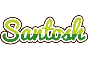 Santosh golfing logo