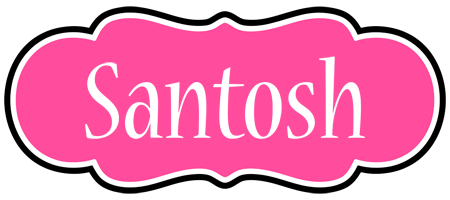 Santosh invitation logo