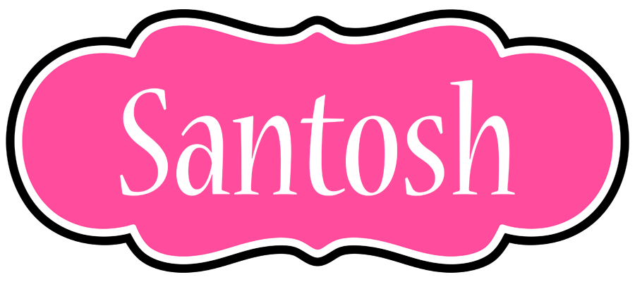 Santosh invitation logo