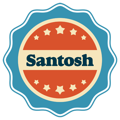 Santosh labels logo