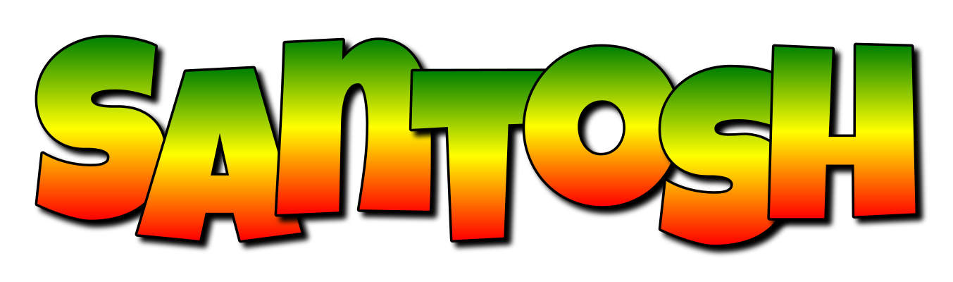 Santosh mango logo