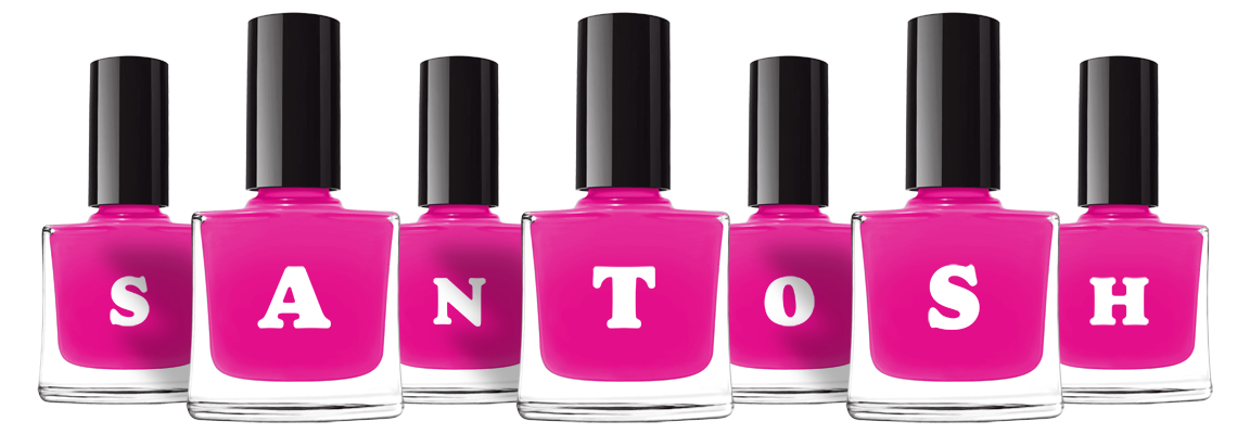 Santosh nails logo