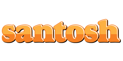 Santosh orange logo