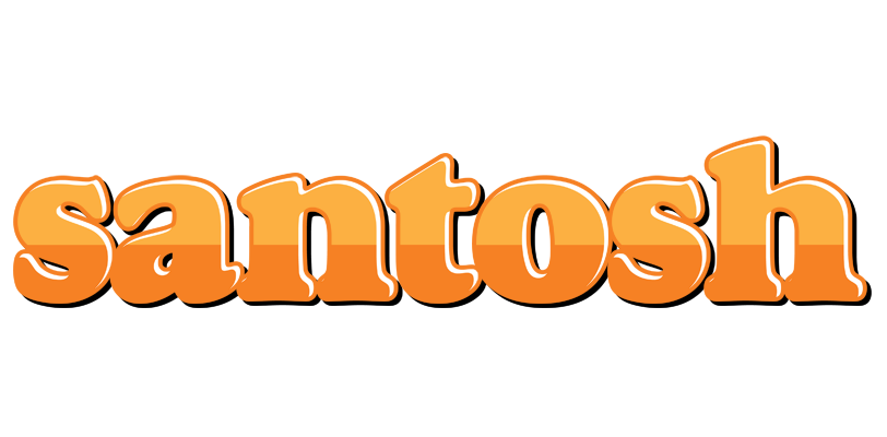 Santosh orange logo