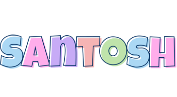 Santosh pastel logo