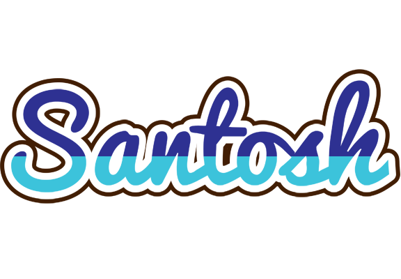 Santosh raining logo