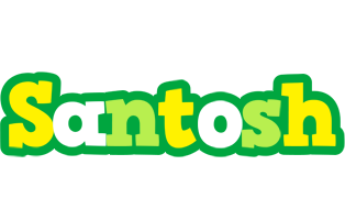 Santosh Logo Name Logo Generator Popstar Love Panda Cartoon Soccer America Style