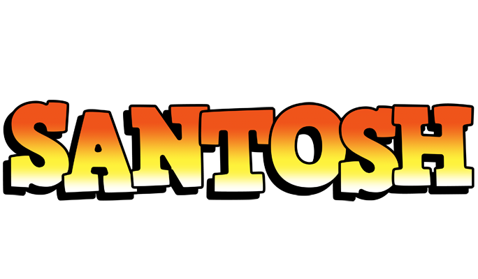 Santosh sunset logo