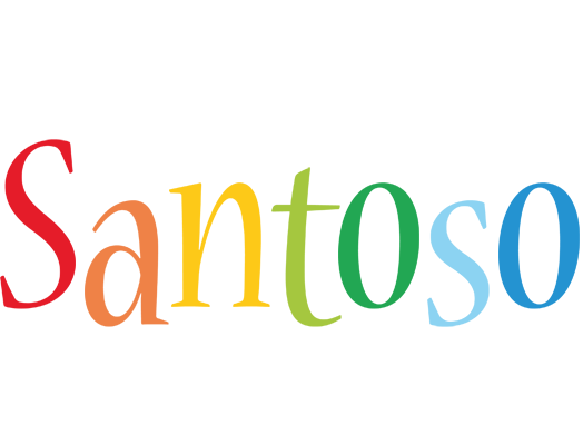 Santoso birthday logo