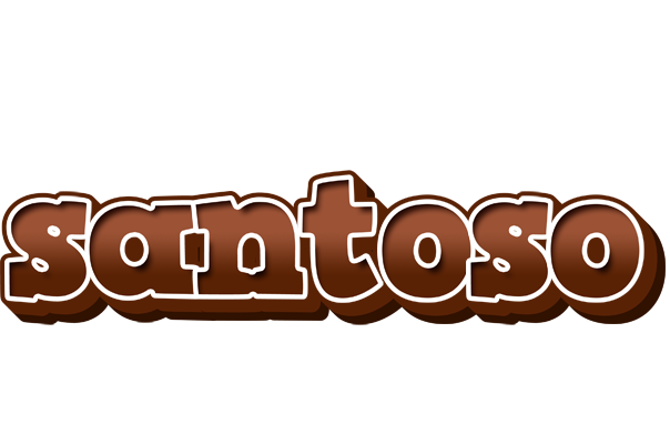 Santoso brownie logo