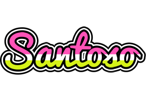 Santoso candies logo