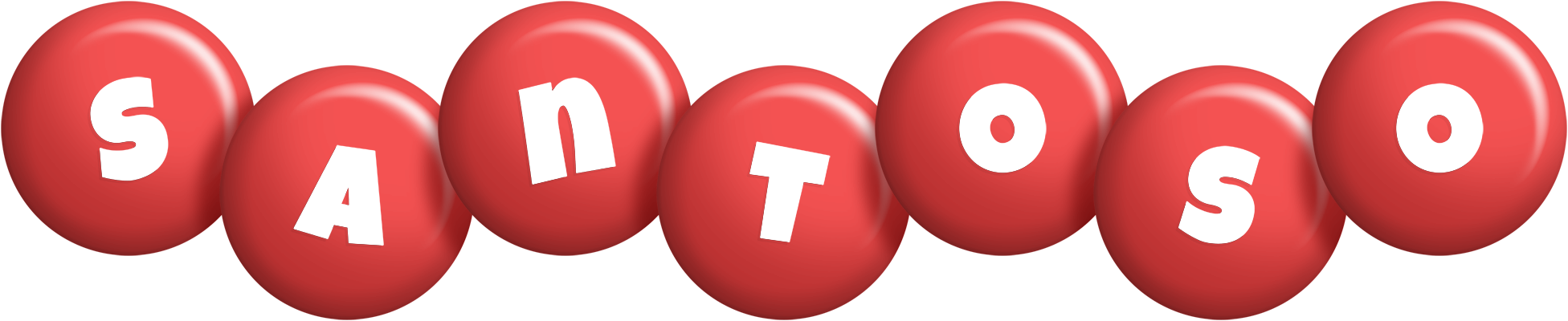 Santoso candy-red logo