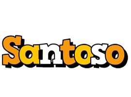 Santoso cartoon logo