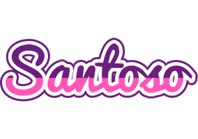 Santoso cheerful logo