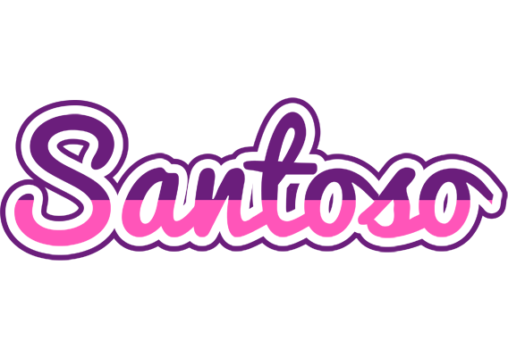 Santoso cheerful logo