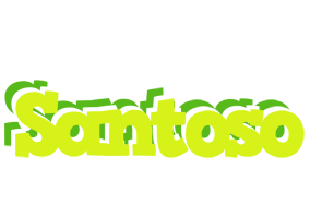 Santoso citrus logo