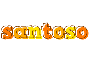 Santoso desert logo