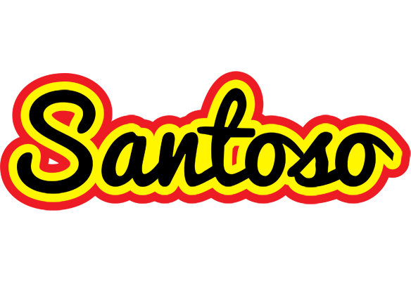 Santoso flaming logo