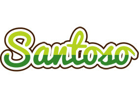 Santoso golfing logo