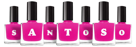 Santoso nails logo