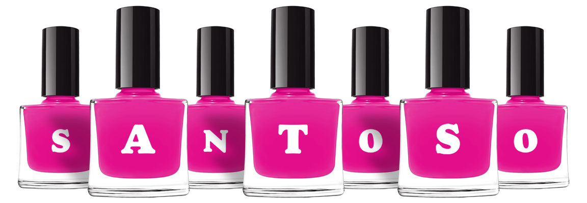 Santoso nails logo