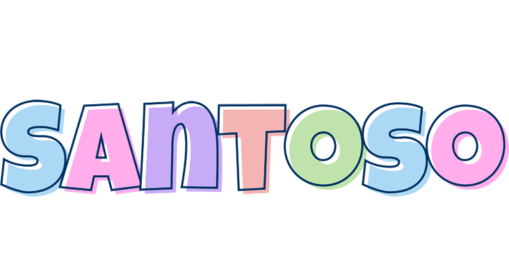 Santoso pastel logo