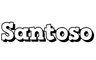 Santoso snowing logo