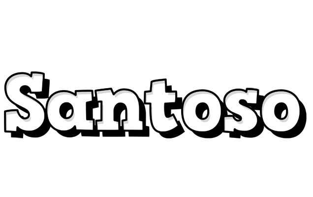 Santoso snowing logo