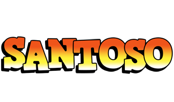 Santoso sunset logo