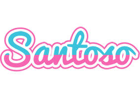 Santoso woman logo